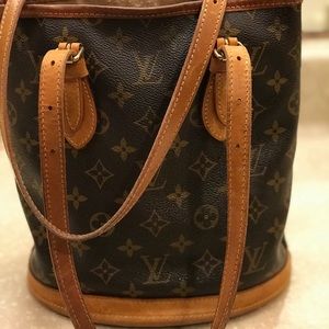 Louis Vuitton bucket bag